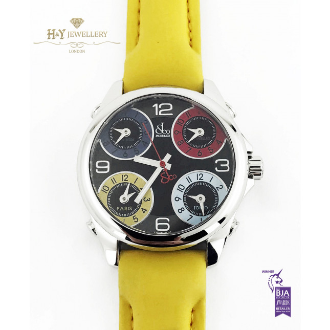 Jacob &  Co. Five Time Zone Steel 
