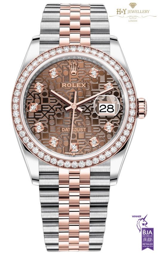 Rolex DateJust 36 Two Tone ref 126281RBR