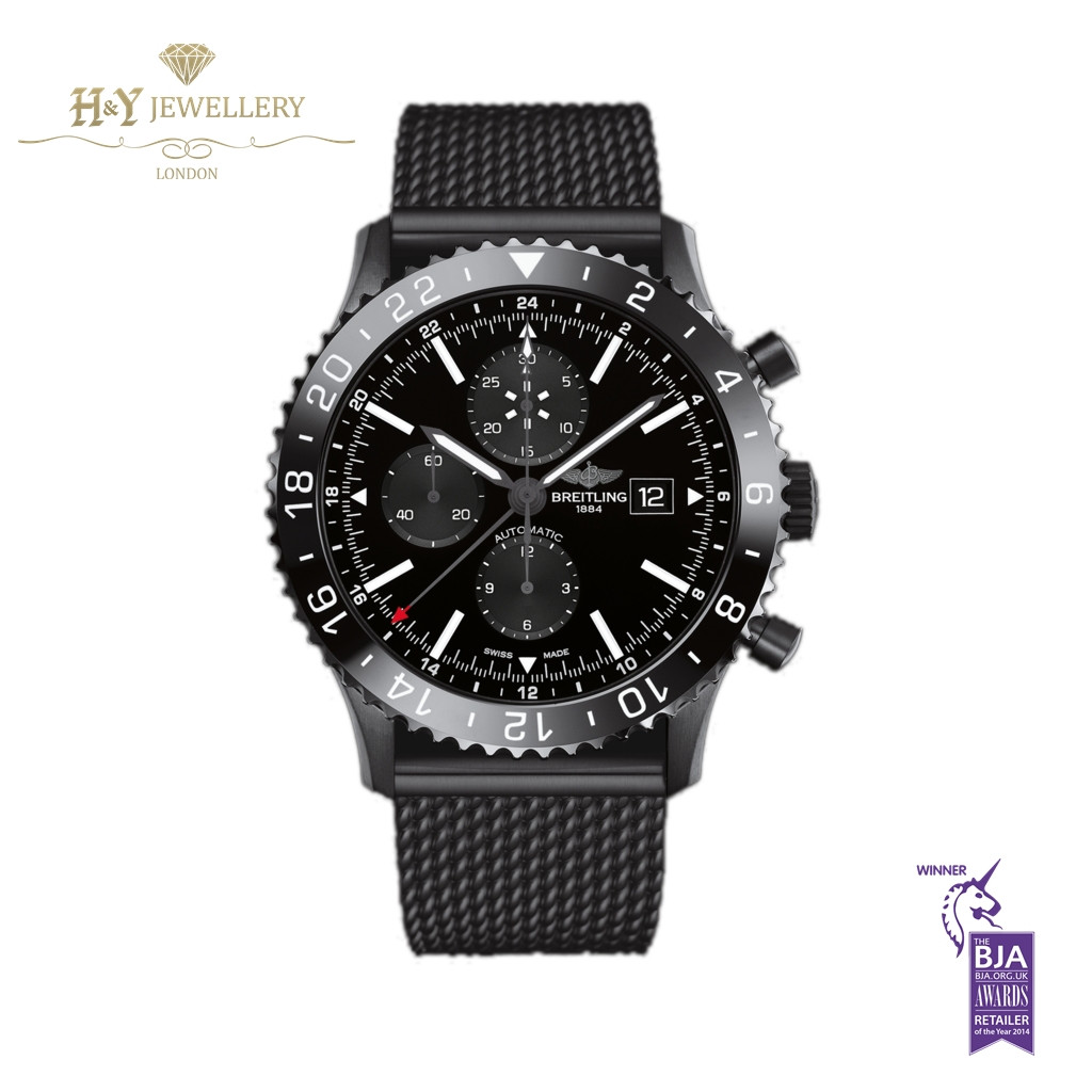 Breitling Chronoliner Black Steel ref M2431013 BF02