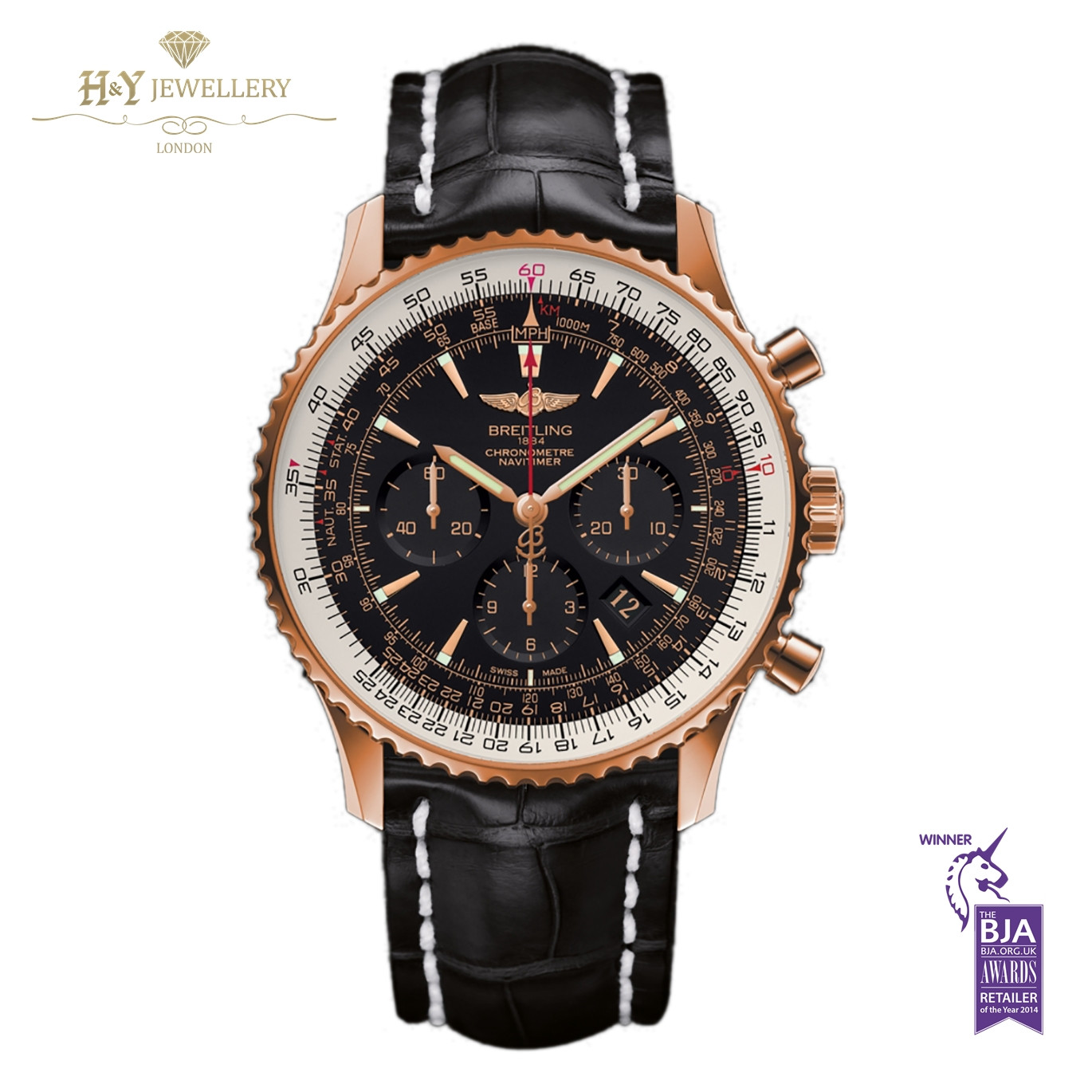 Breitling navitimer rose gold store
