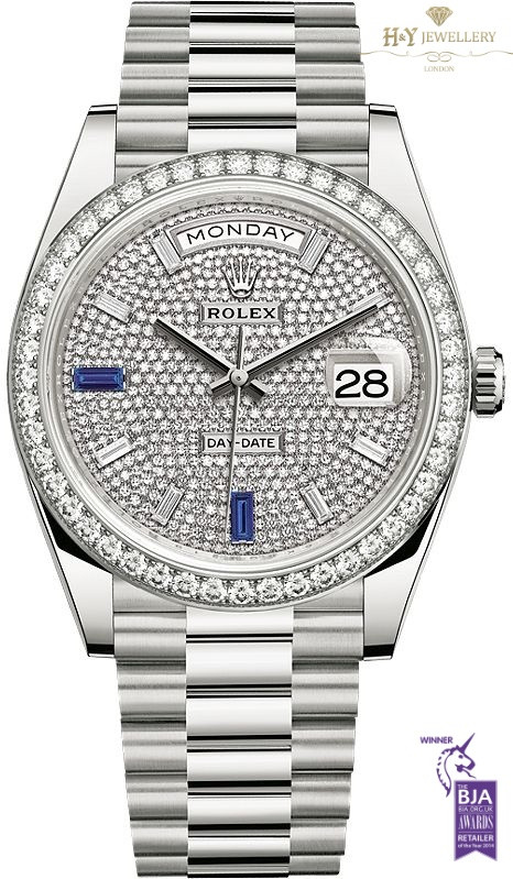 Rolex day shop date sapphire