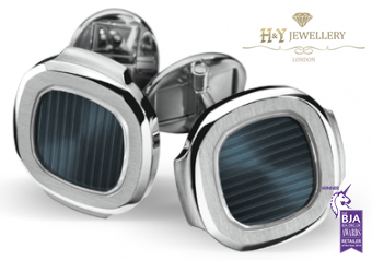 Patek Philippe Nautilus Cufflinks White Gold ref 205.9057G 001
