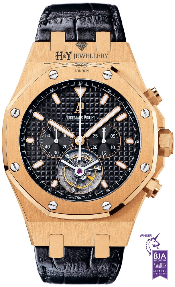 Royal oak top tourbillon rose gold