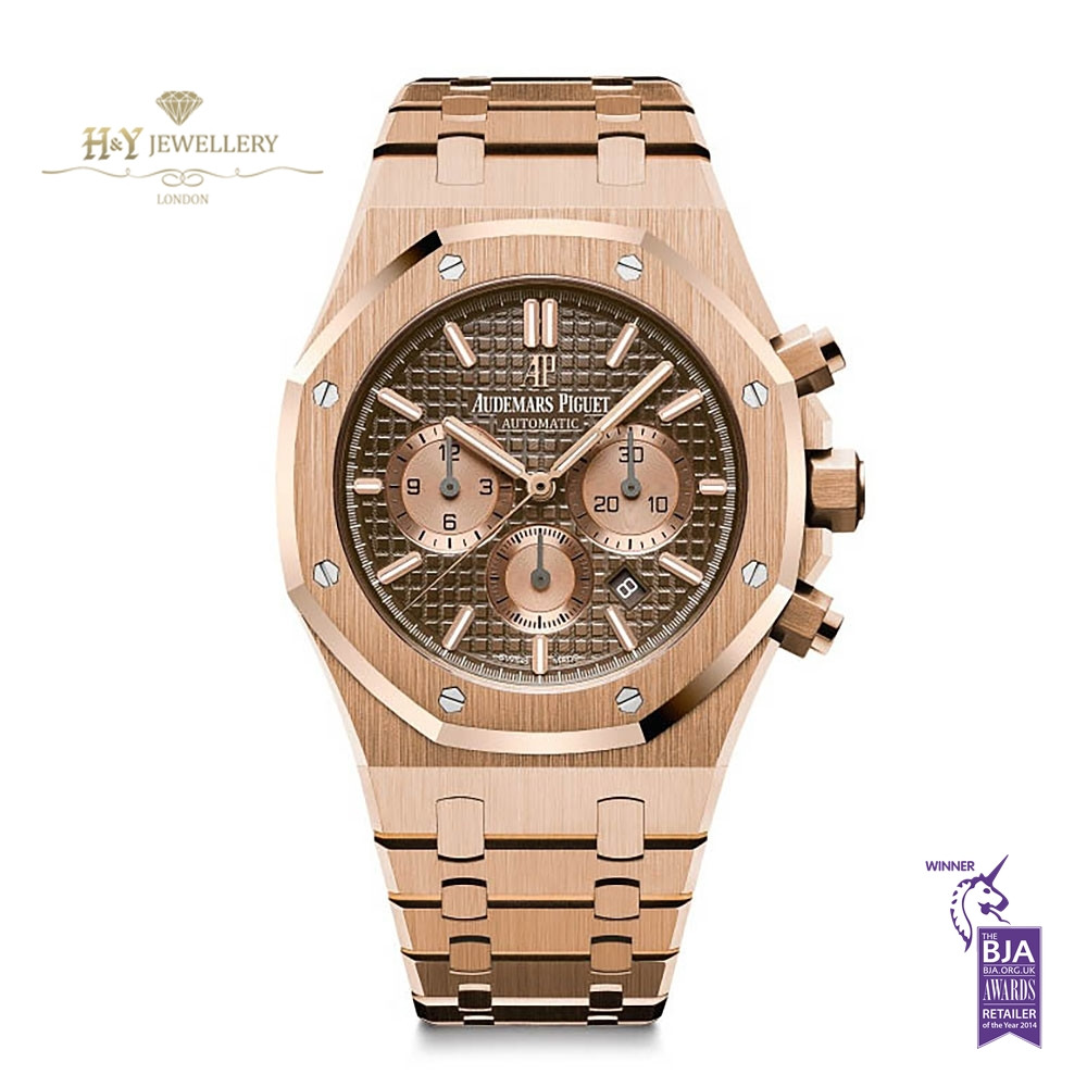 Ap royal oak 2025 chronograph rose gold