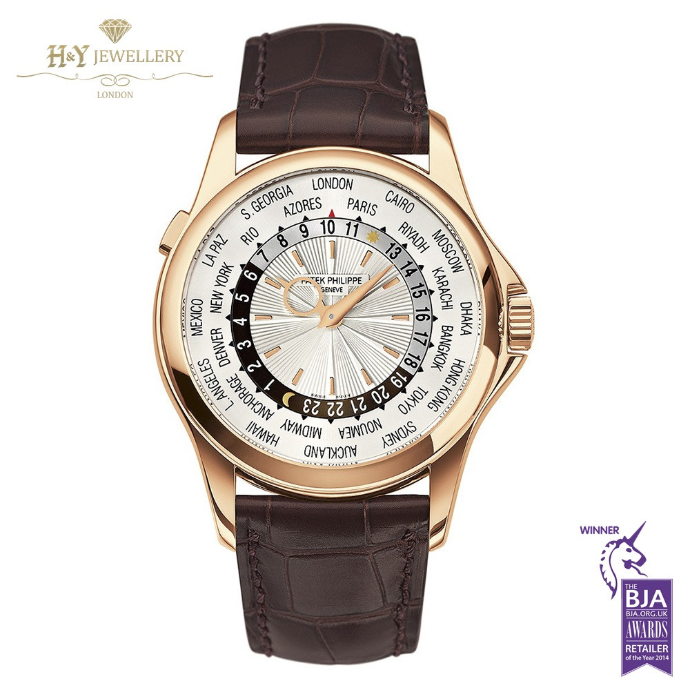 Patek Philippe World Time Rose Gold ref 5130R 001