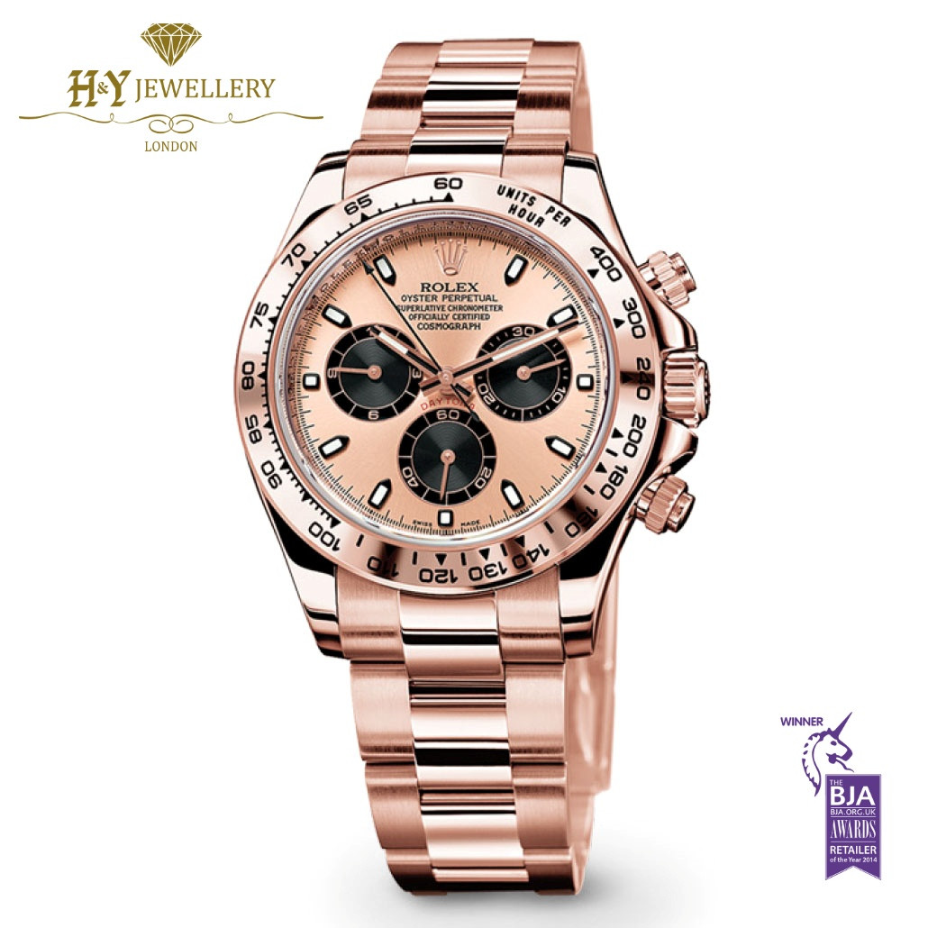 Daytona rose 2025 gold white dial