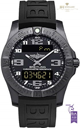 Breitling aerospace black titanium store