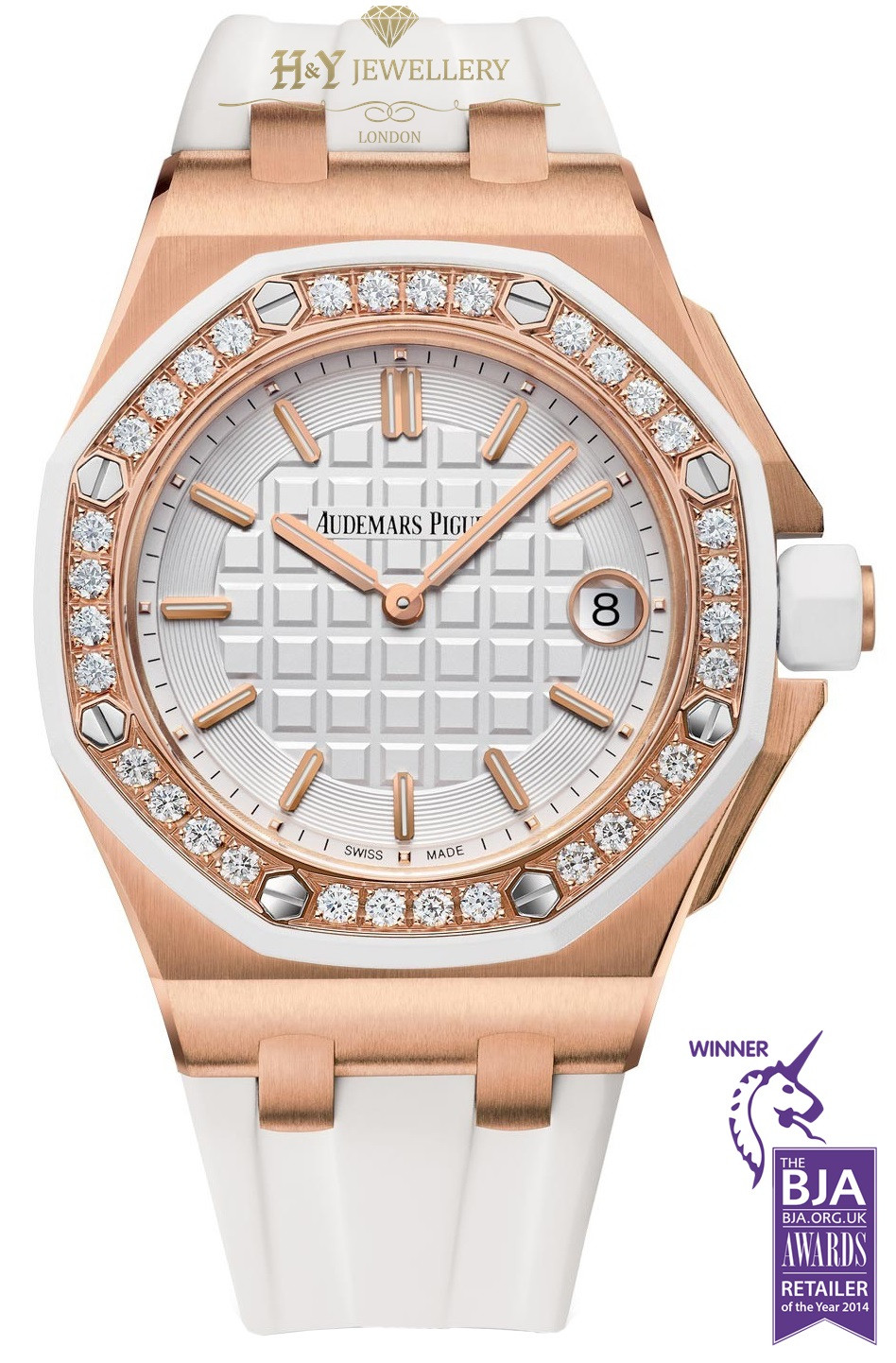 Rose gold audemars piguet royal oak offshore sales