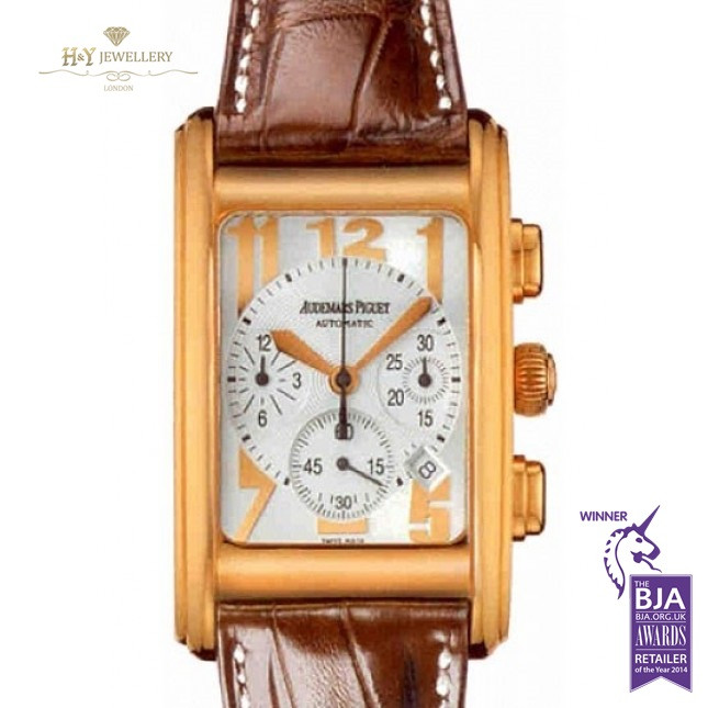 Audemars Piguet Edward Piguet Chronograph Rose Gold ref 25987BC