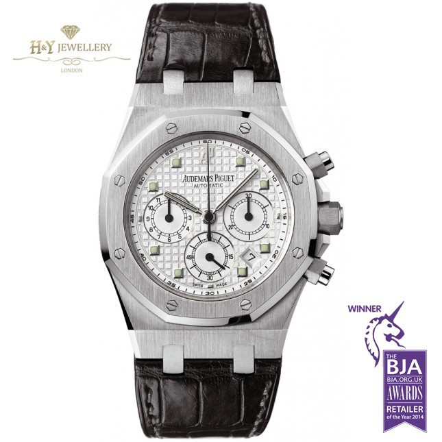 Royal oak chronograph outlet white dial