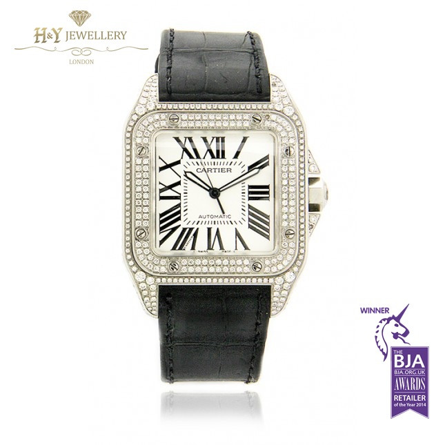 cartier santos 100 mx 2878