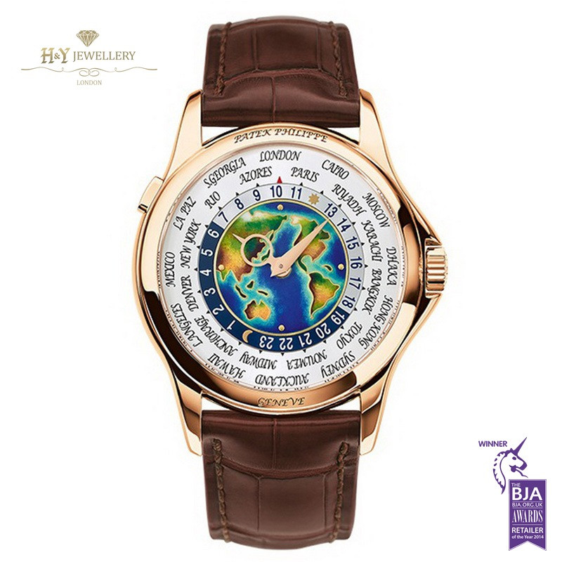 Patek Philippe World Time Rose Gold ref 5131R 001