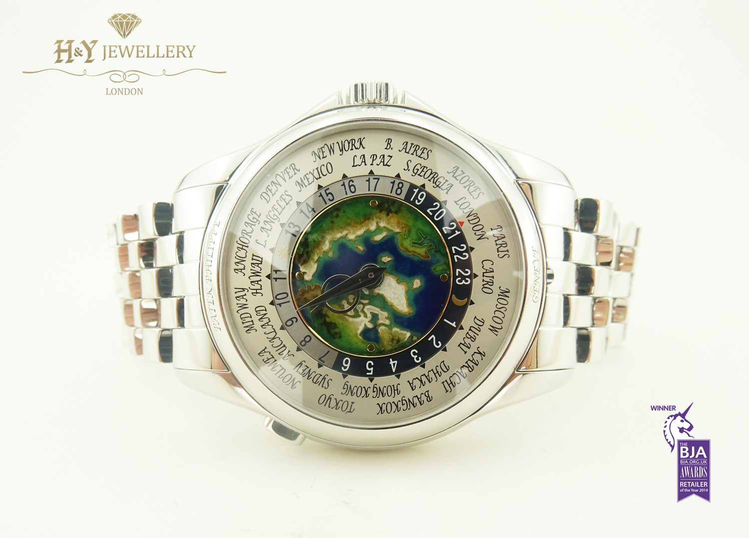 Patek Philippe Complications World Time Platinum ref 5131/1P-001