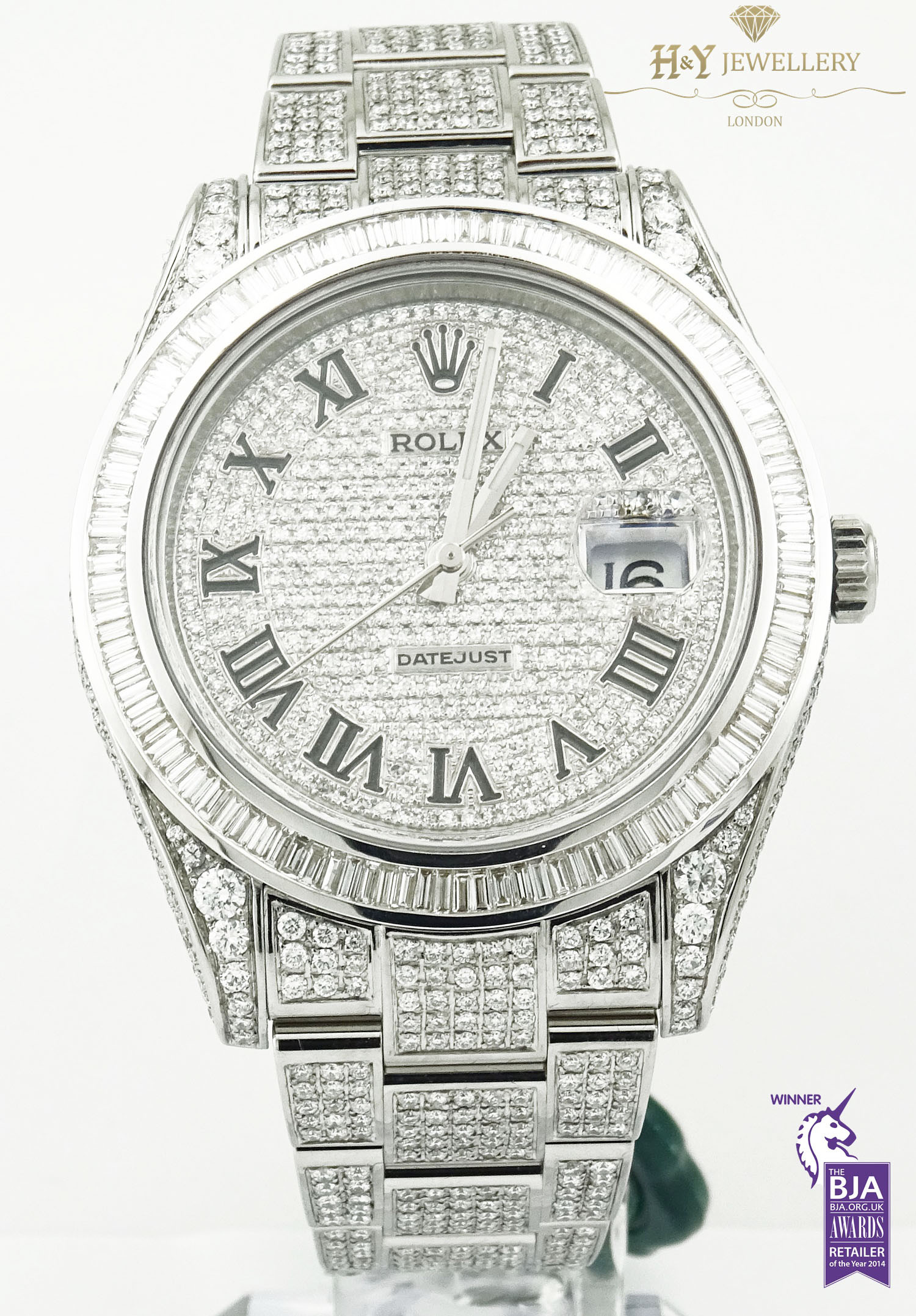 Rolex afterset diamonds Clearance