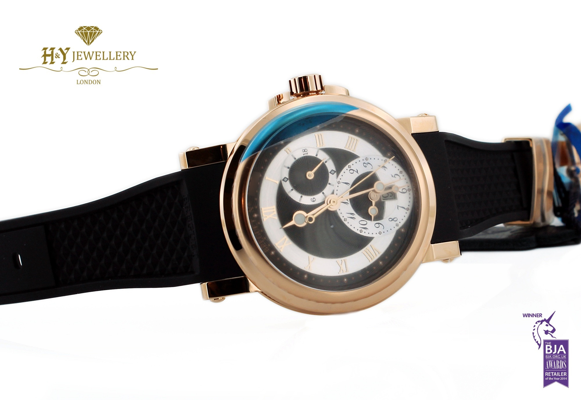 Breguet La Marine GMT Rose Gold ref 5857BR/Z2/5ZU - Main Image