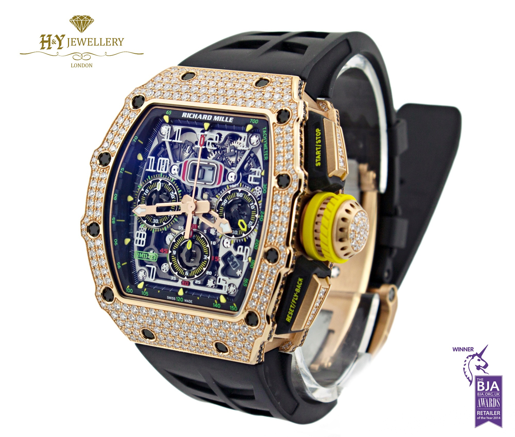Factory diamond hotsell richard mille