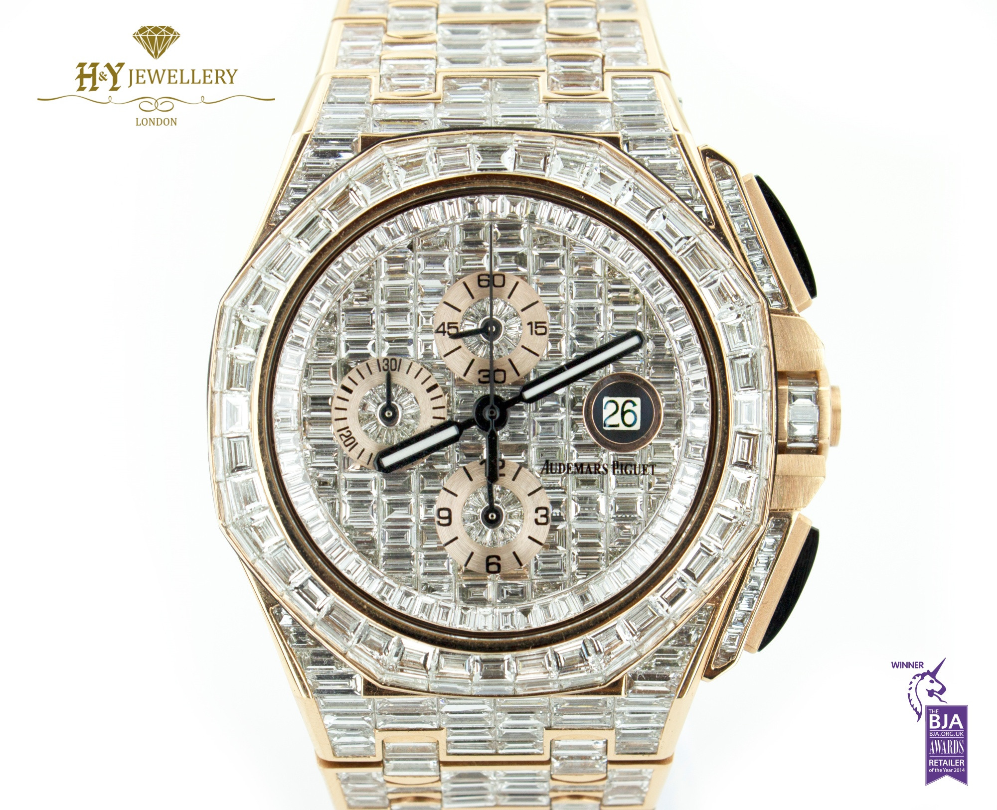 Royal oak offshore diamond hot sale