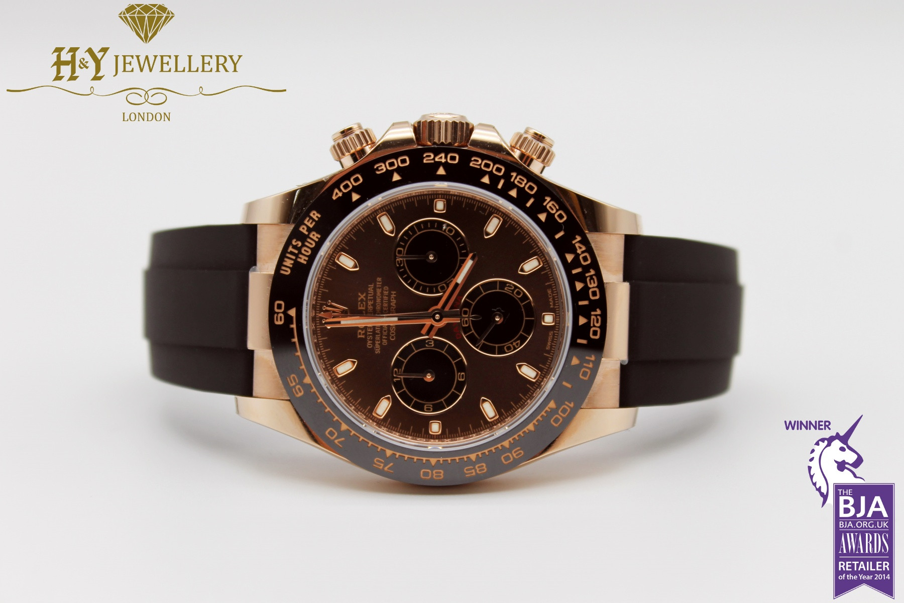 Rolex Cosmograph Daytona Rose Gold Chocolate ref 116515LN