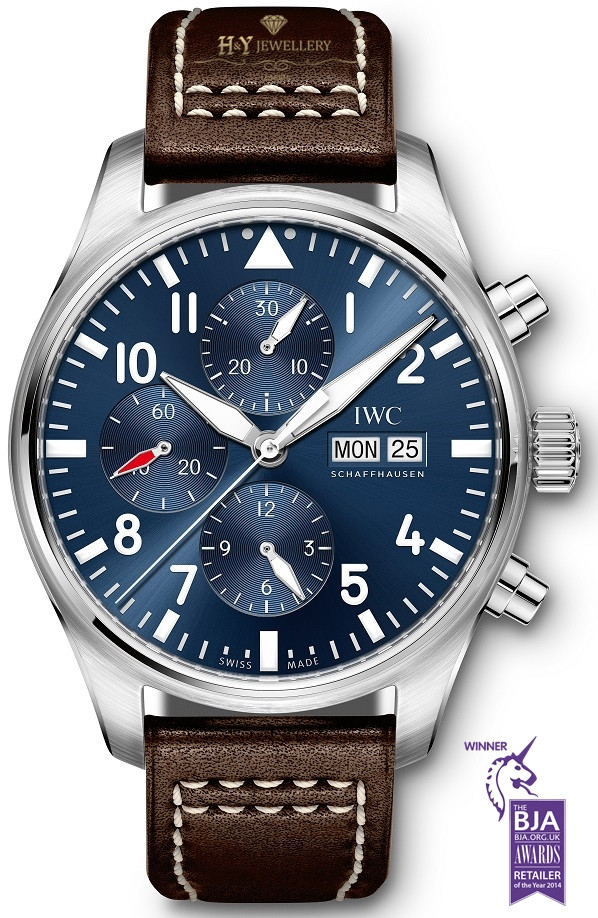 Iwc pilot chronograph hotsell steel bracelet