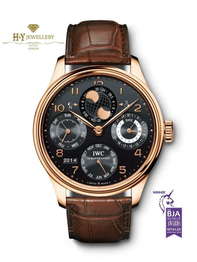 IWC Portuguese Perpetual Calendar Rose gold - ref IW503202