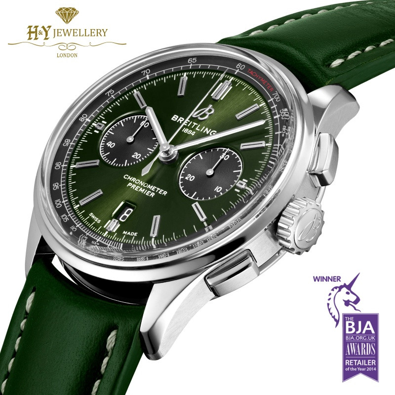 Premier b01 chronograph 42 bentley british racing green 2025