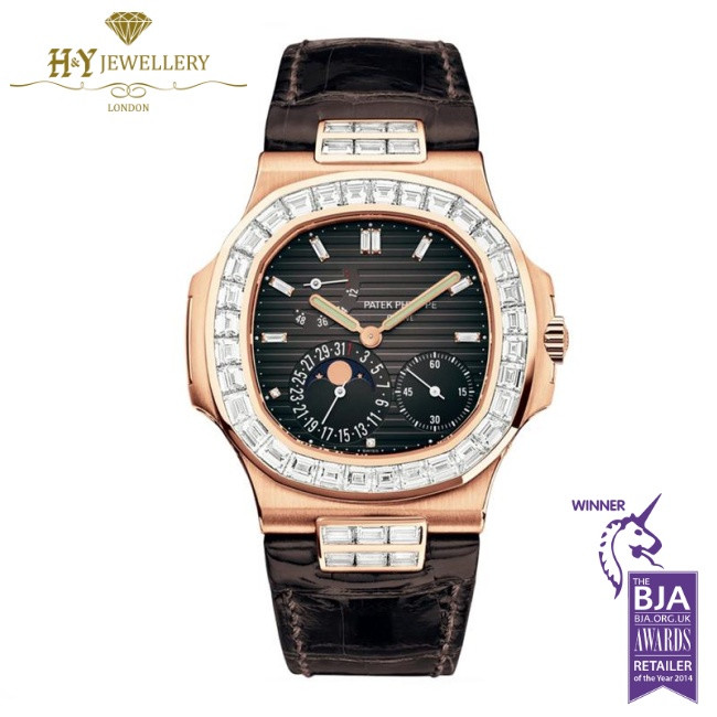 Patek Philippe Nautilus Moon Phase Rose Gold with Factory