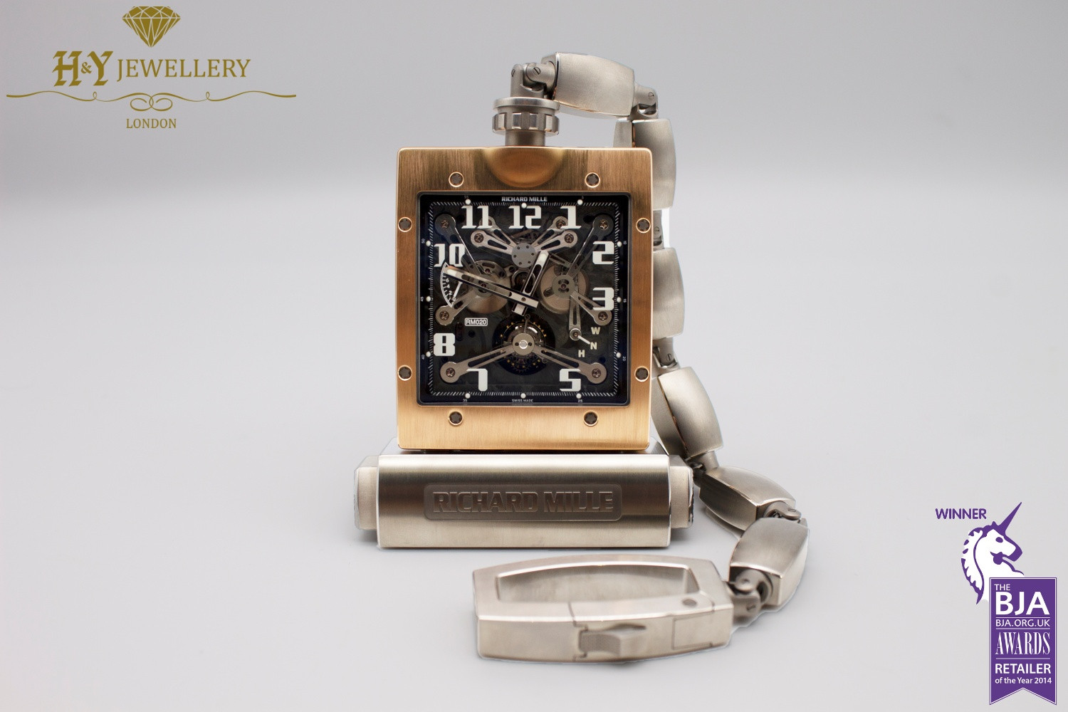 Richard Mille Manual Winding Tourbillon Pocket Watch Limited Edition of 5 pieces RM 020