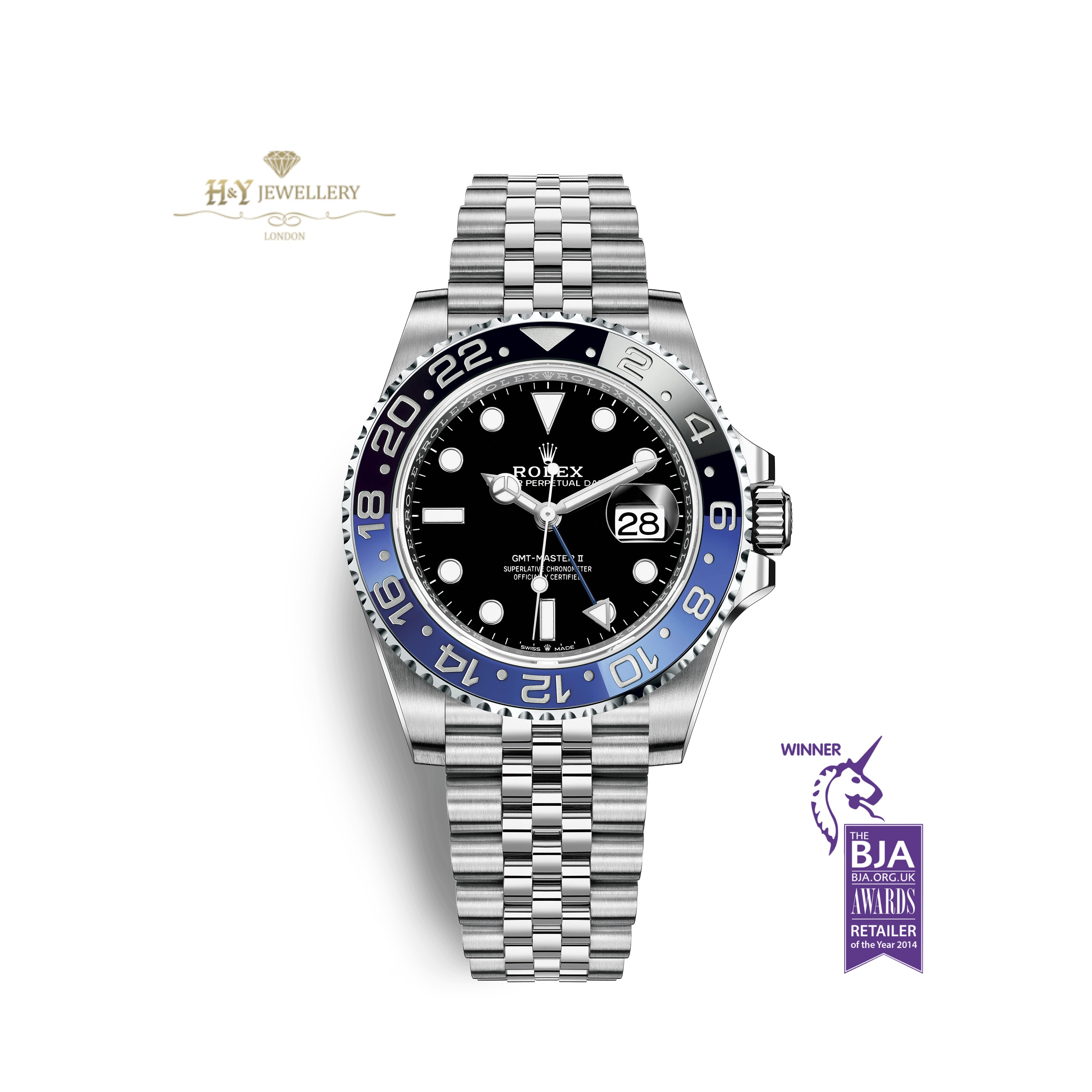 Rolex GMT Master II Steel ref 126710BLNR