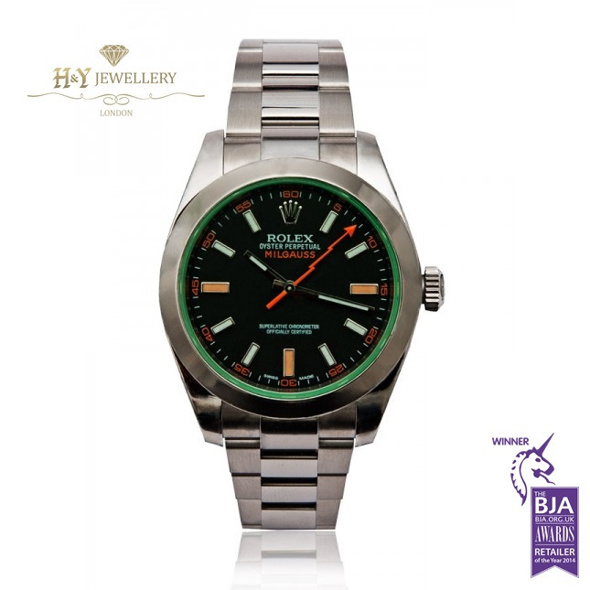 Milgauss cheap green glass