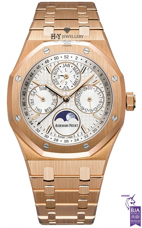 Audemars Piguet Royal Oak Perpetual Calendar Rose Gold ref 26574OR.OO