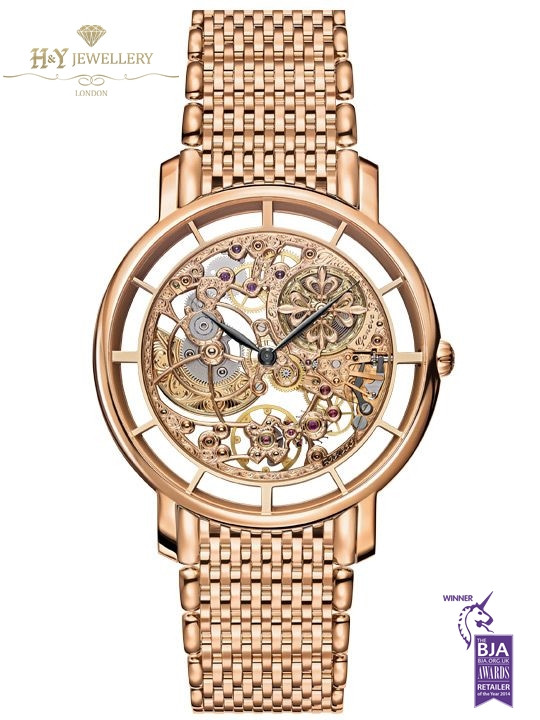 Rose gold skeleton discount