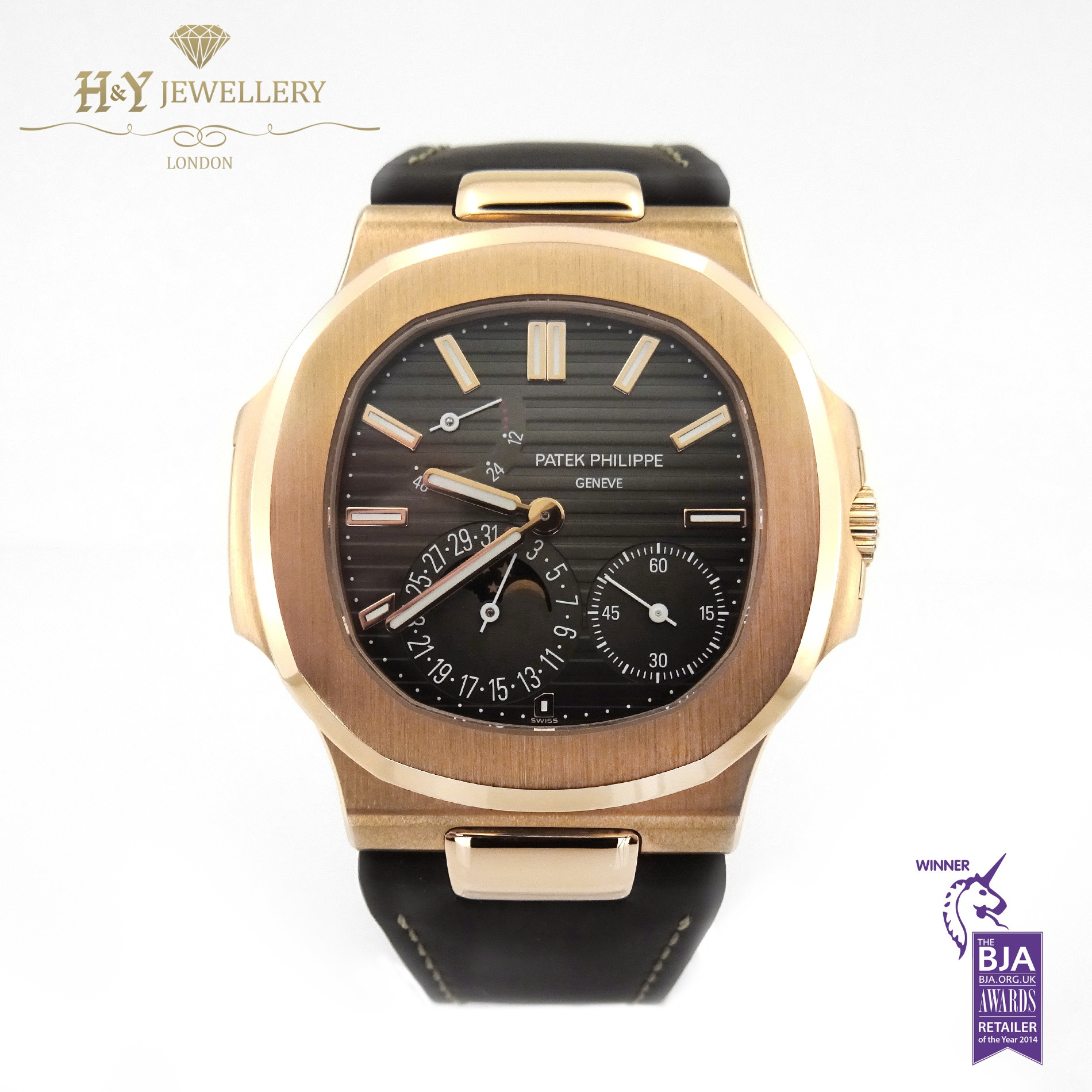 Patek Philippe Nautilus Rose Gold Ref 5712R 001