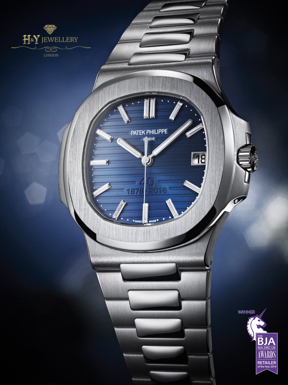 Patek philippe nautilus shop 40th anniversary limited edition