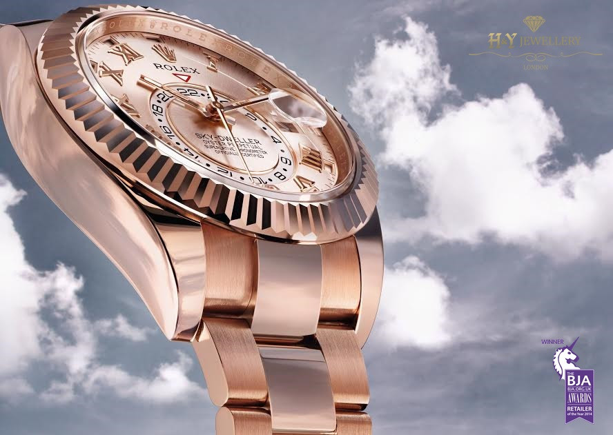 Rolex Sky Dweller Rose Gold ref 326935