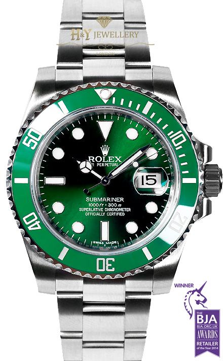 Submariner date hotsell green price