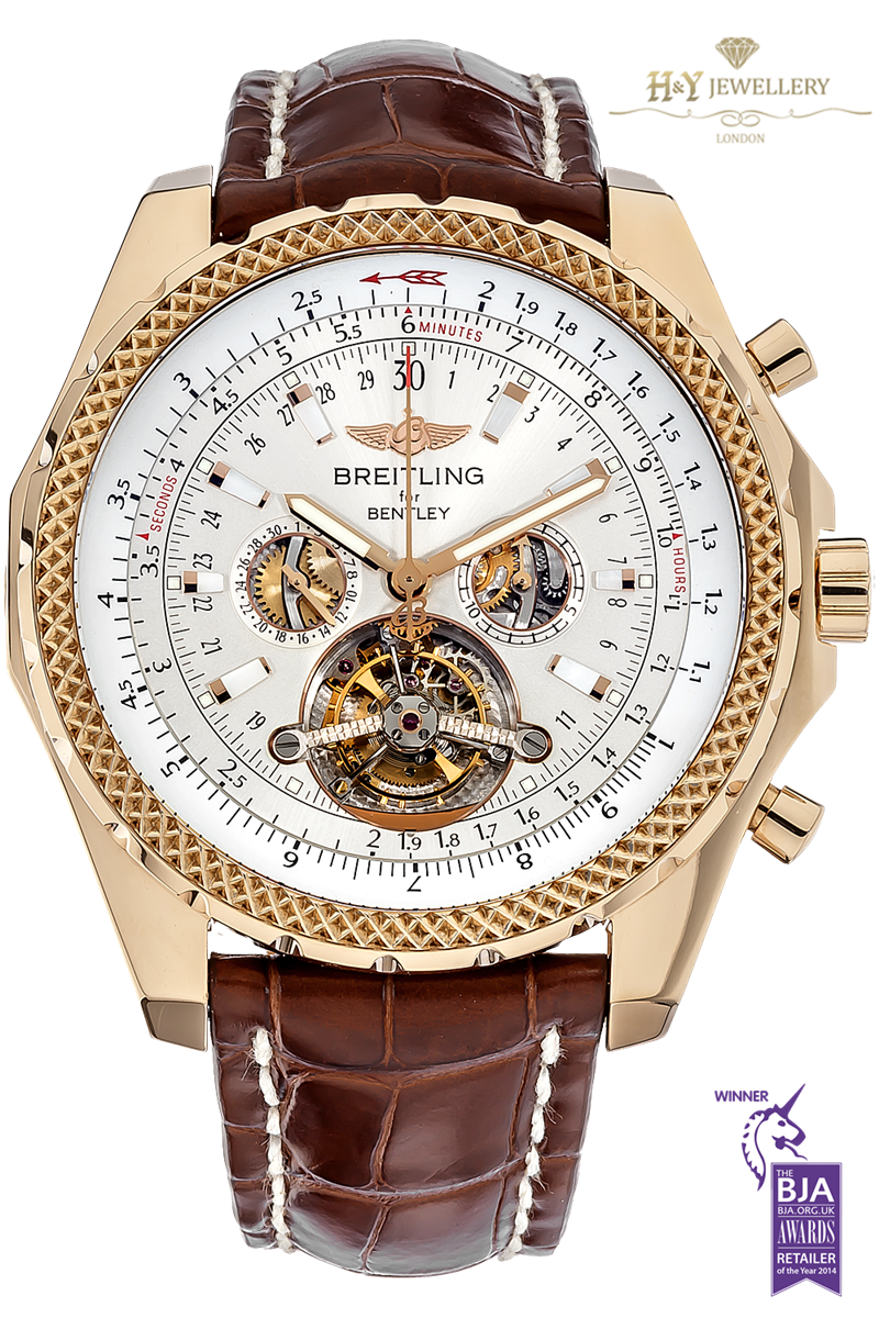 Breitling Mulliner Tourbillon Rose Gold for Bentley ref H18841TA