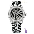Chopard Happy Sport Zebra White Gold with diamonds Limited Edition of 100 pieces - ref 278475-2003