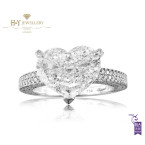 Chopard Heart Shape Type IIa Diamond Ring - 3.93 ct