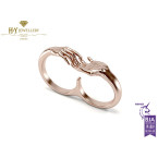 Finding Love Ring By Lorenzo Quinn - Rose Gold