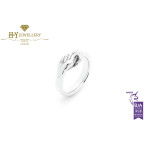 Give & Receive Ring By Lorenzo Quinn - White Gold