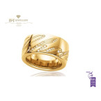 Yellow Gold Chopard Chopardissimo Diamond Ring 