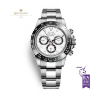 Rolex Daytona Steel and Ceramic White Dial - ref 116500LN