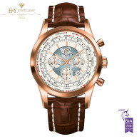 Breitling Transocean Chronograph Unitime Rose Gold - ref  RB0510U0/A733