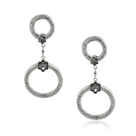 White Gold Diamond Earrings