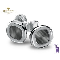 Patek Philippe Nautilus White Gold Cufflinks - ref 205.9057G-010