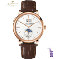 A.Lange & Sohne Saxonia Moon Phase Rose Gold - ref 384.032