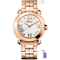 Chopard Happy Sport Rose gold with Diamonds - ref 277472-5001