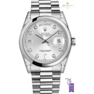 Rolex Day Date II Platinum Ladies - ref 118296