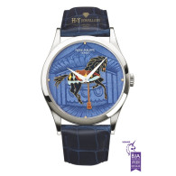 Patek Philippe Calatrava Cheval Noir Carousel Platinum Limited edition of 20 pieces - ref 5077P-064