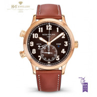 Patek Philippe Complications Calatrava Pilot Time Rose Gold - ref 5524R-001